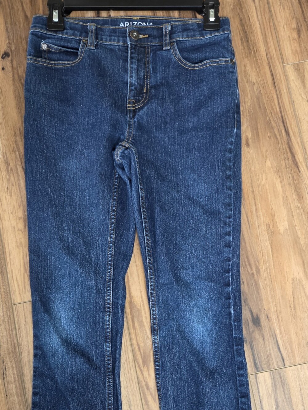Classic Girl's Dark Blue Stretch Jeans